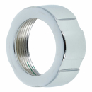 Krümmermutter, Überwurfmutter verchromt (Ø30), AWO-T